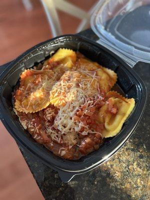 Roasted Vegetable Ravioli- excellent!