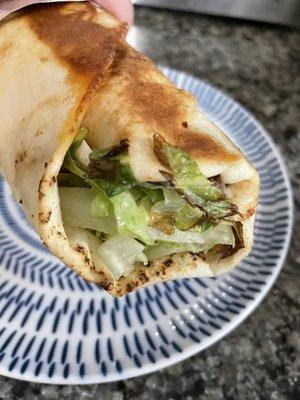 Steak shawarma