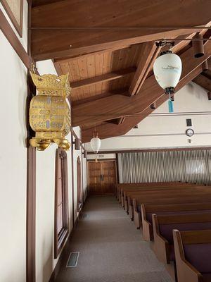 Shrine interior (not where kendo is)