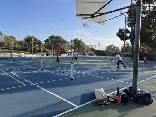 bring your own net for pickleball