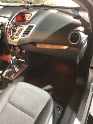 Awesome job on the interior, not one spot missed.