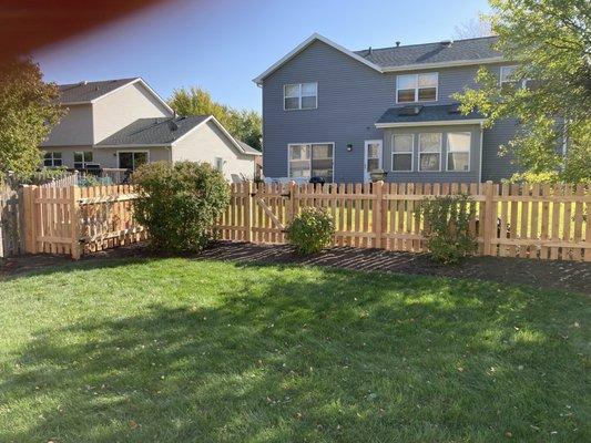 Red Cedar Fence