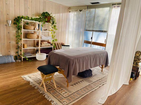 Book yourself a nourishing Craniosacral session at my office in downtown San Anselmo