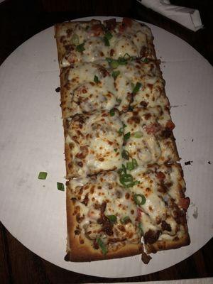 Flatbread pizza