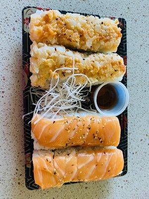 Alaskan roll WITHOUT ginger and wasabi