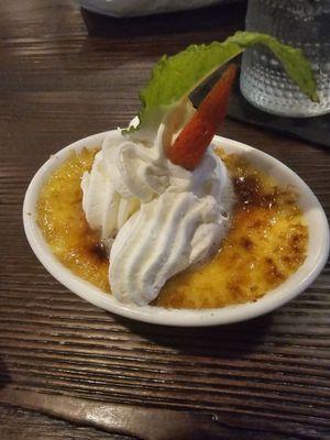 Creme Brulee desert