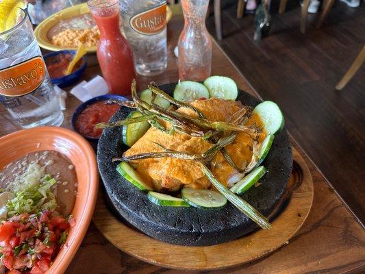 Molcajete Mar y Tierra