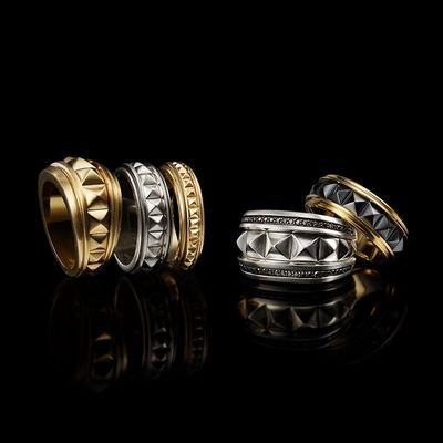 Men's Rings--For the modern gentleman. Explore contemporary designs inspired by art, architecture and antiquity.