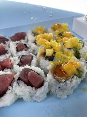 Tuna Roll & Mango Tango