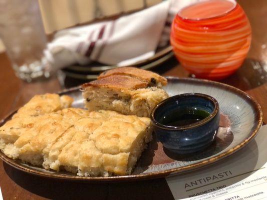 Warm bread for the table