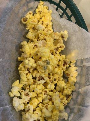 MOLDY popcorn.