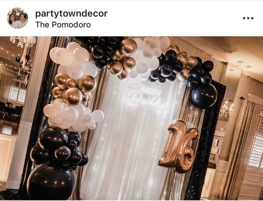 Party Town Decor