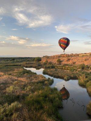 View from the Hot Air Balloon