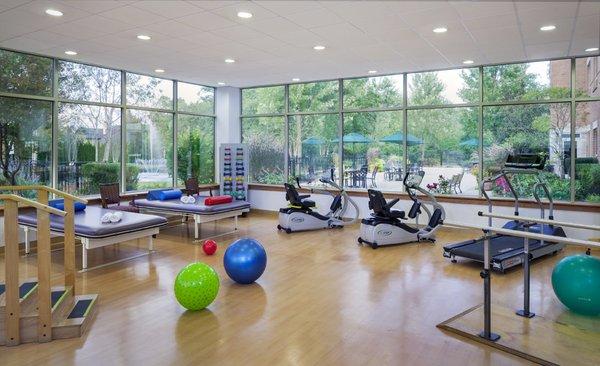 Exclusive post-hospital rehabilitation gym