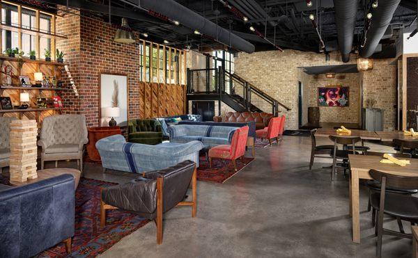 Perfect spot to meetup with friends, compete on complimentary arcade games, or watch a game!