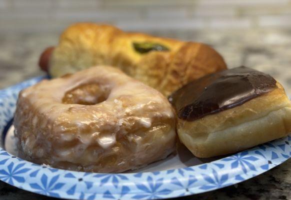 Cronut, Jalapeno Jumbo Sausage Roll, Chocolate Long John