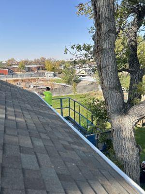 Installing Rain Gutters!