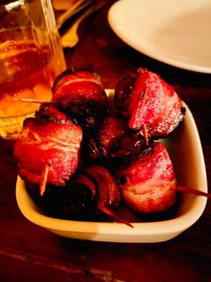 Bacon Wrapped Dates