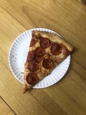 Pepperoni pizza