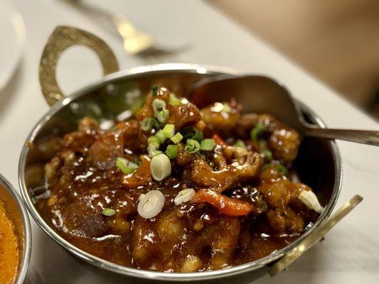 Gobi Manchurian...gobi was soggy and too salty