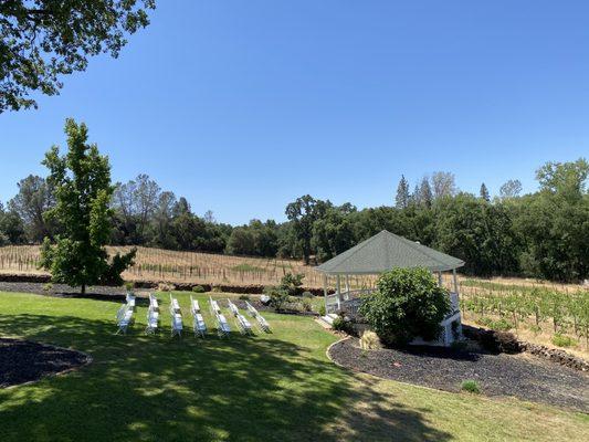 Wedding ceremony site | July 2023