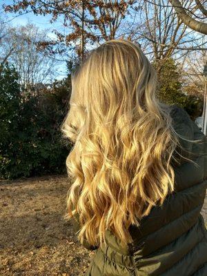 Blond balayage by Amber Stade