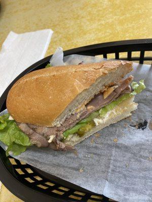 Roast beef sandwich