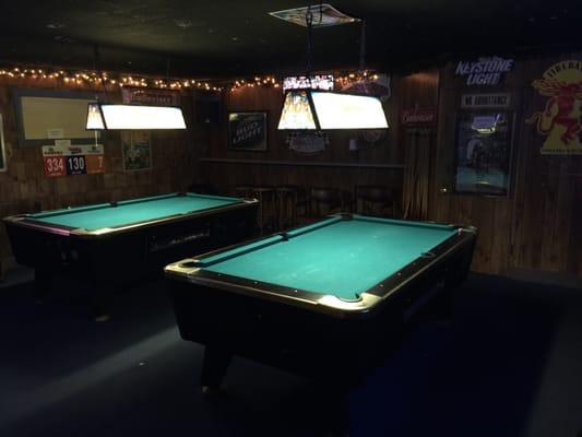 Pool tables