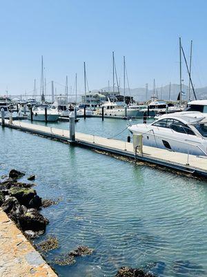 The Marina at Fort Mason.