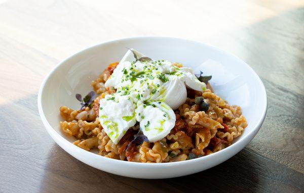 Campanelle and Burrata