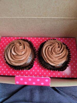 Chocoholic GF cupcakes