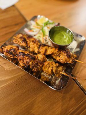 Chicken kebabs