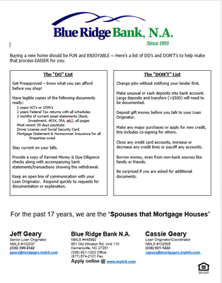 Mortgage Tips