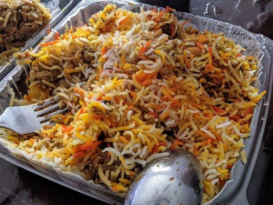 Goat biryani