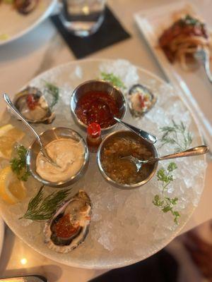 Oyster trio