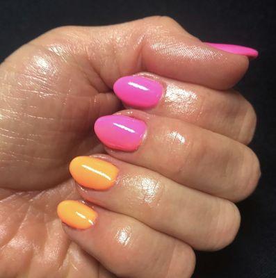 Summer fun hard gels