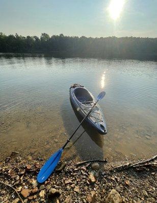 Beautiful day for kayaking