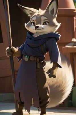 Zhong the corsac fox