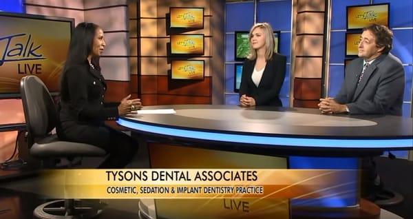 Tysons Dental Associates on News Channel 8 Let's Talk Live