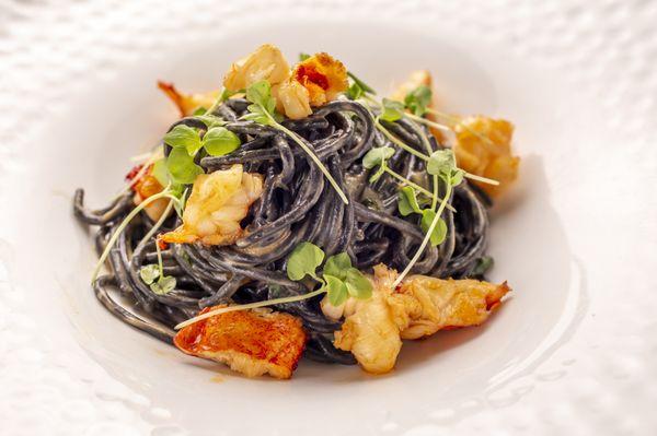 Squid Ink Spaghetti