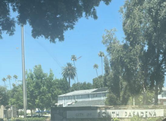 Front City of South Pasadena, CA signage taken pic today on 08/03/2024 bordering El Sereno, Los Angeles, CA....