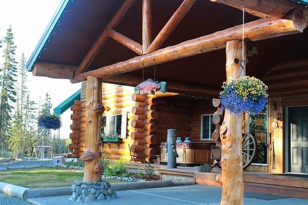 the front of Crooked Creek Retreat