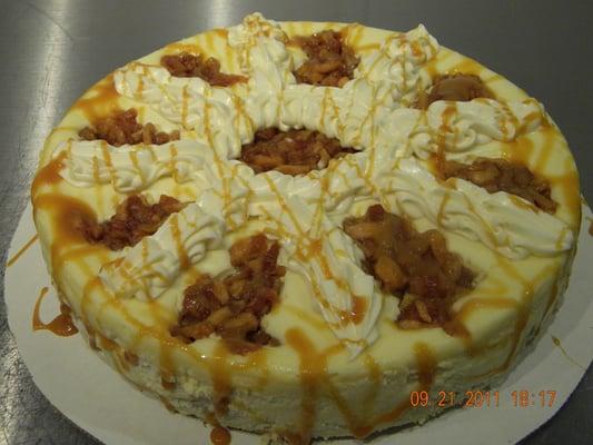 Caramel Apple Cheesecake!!