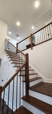 Staircase installation in Morrisville, PA 3