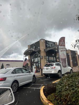 Two way drive thru