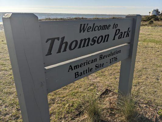 Thomson Park, Sullivan's Island