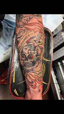 Timothy Gilman at Webb Works tattoo studio in Naples Florida great work I go to him every time I want a tattoo