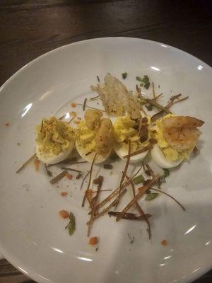 Flight deviled eggs