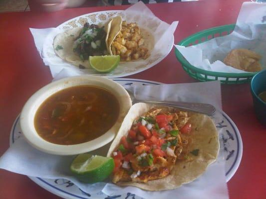 fish taco, barbacoa taco, taco al carbon