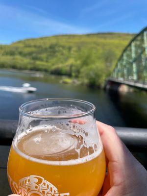 Double IPA on the deck